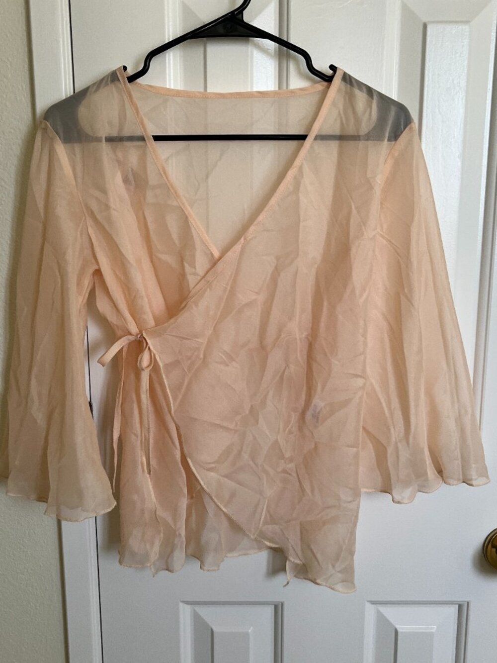 舞之恋 Women Chinese Classical Dance Gauze / Sheer Mesh Top, Size M